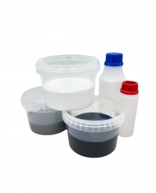 Рабочая смесь HS грунтa для пластики, МОКРЫЙ ПО МОКРОМУ (серый, белый, черный)